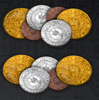 Kutna Hora Metal Coin Set
