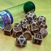 DCC RPG Dice Set Wyrdling Sunbleached Bone