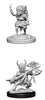 D&D Nolzur’s Marvelous Unpainted Minis Halfling Female Fighter
