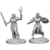 PF Deep Cuts Unpainted Minis Elf Female Fighter