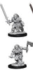 PF Deep Cuts Unpainted Minis Dwarf Female Barbarian