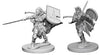 PF Deep Cuts Unpainted Minis Human Female Paladin
